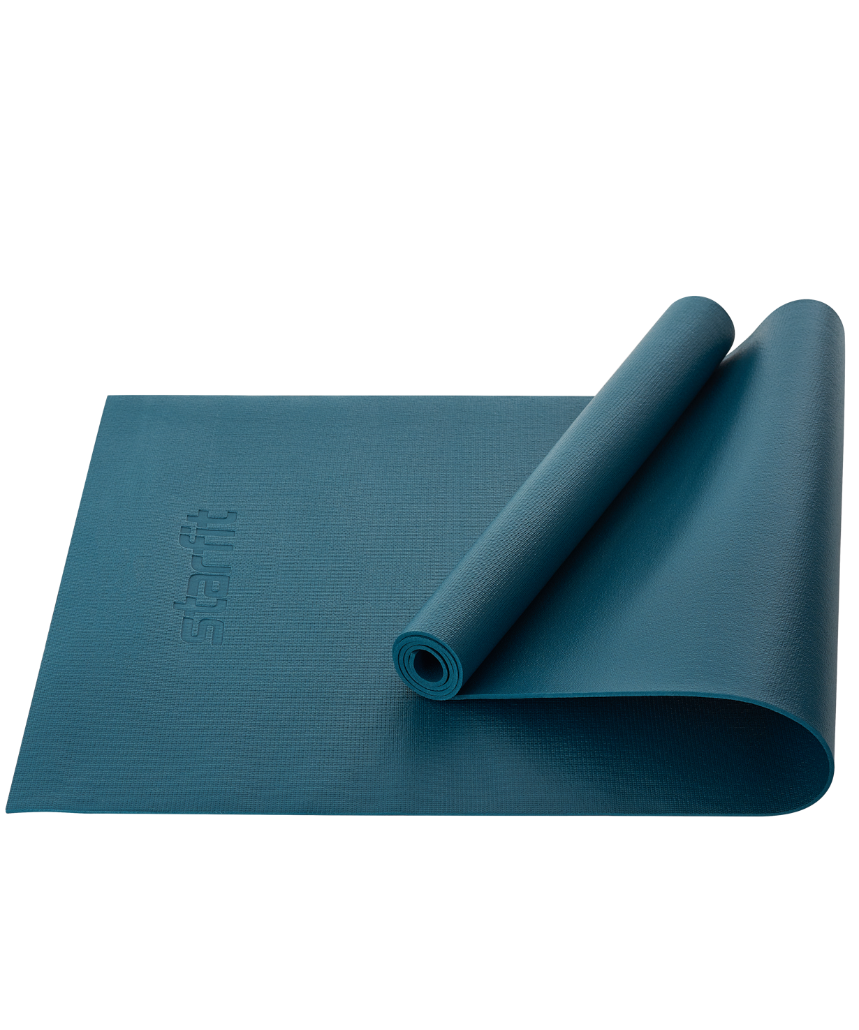 Коврик для йоги и фитнеса Starfit Fm-103, Pvc Hd, 183x61x0,4 см, холодный океан