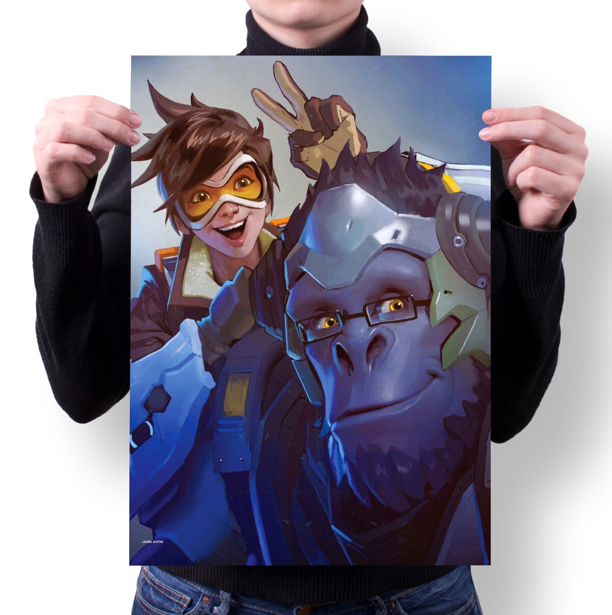 

Плакат MIGOM А3 Принт Overwatch Овервотч - 10, А3 Принт "Overwatch, Овервотч" - 10