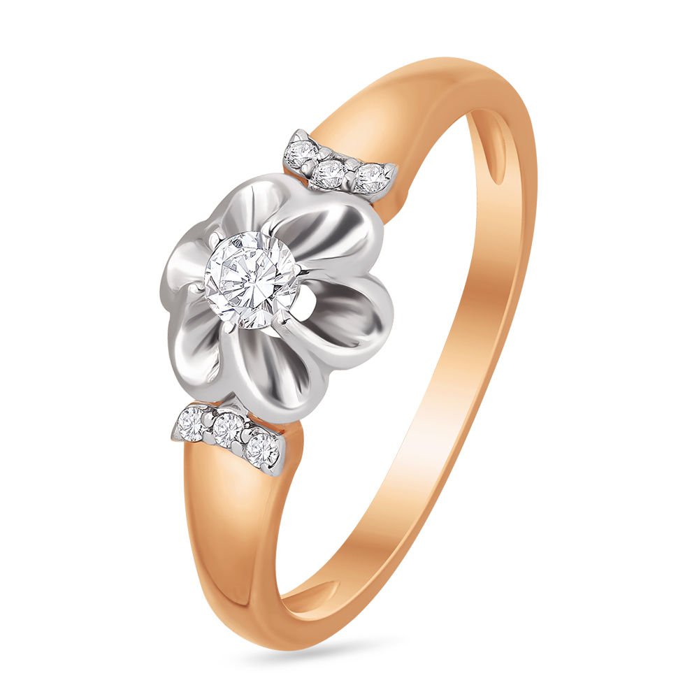 

Кольцо из красного золота с фианитом р. , 585Gold 301009464, 301009464