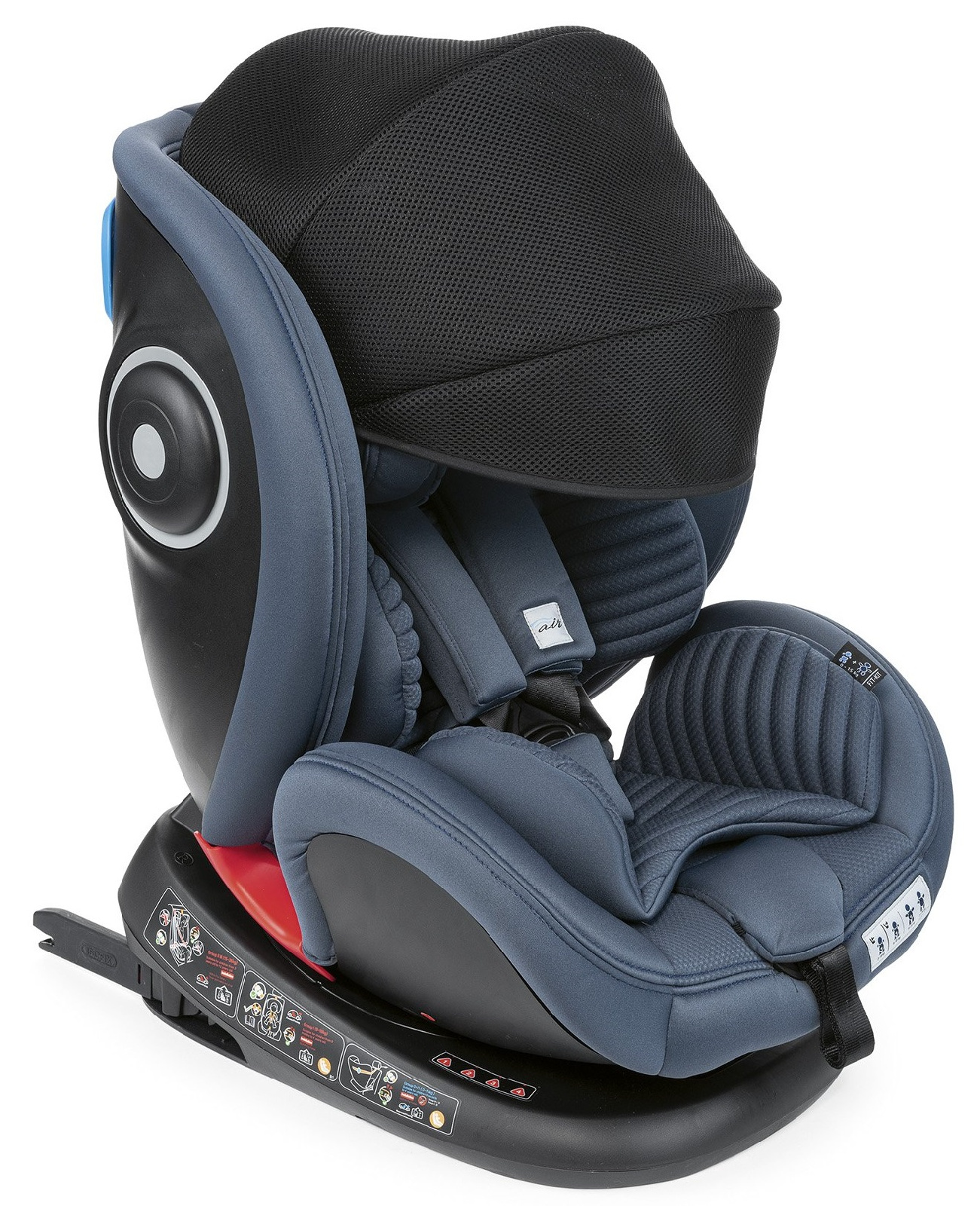 

Автокресло Chicco Seat4Fix Air, гр. 0/1/2/3, расцветка Ink Air, Seat4Fix Air
