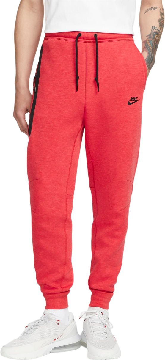 

Спортивные брюки мужские Nike M NK TCH FLC JGGR красные S, Красный, M NK TCH FLC JGGR