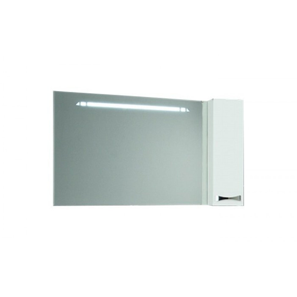 

Зеркало Акватон Диор 80 шкафчик подсветка правое белый 1A168002DR01R, Диор
