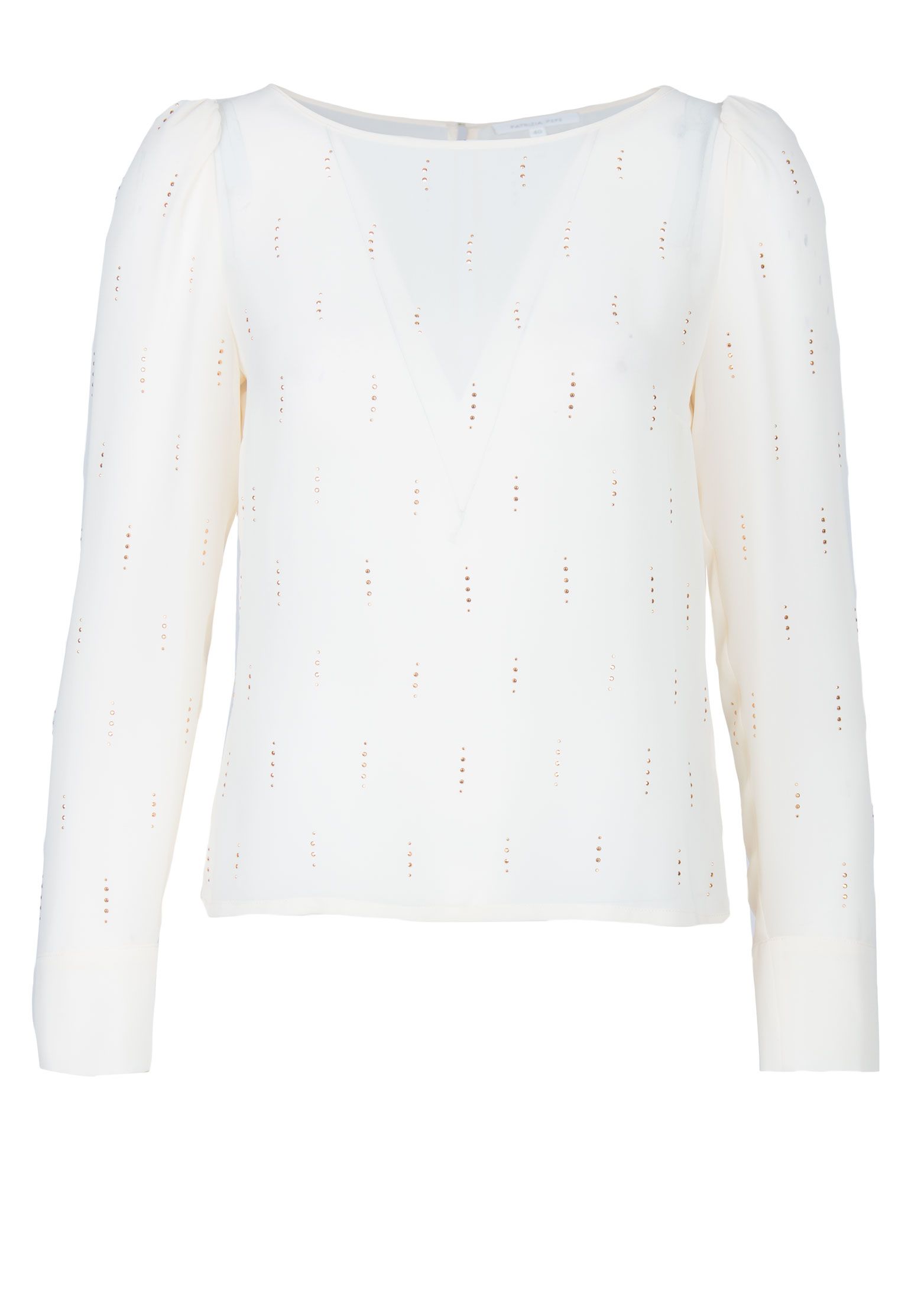 

Блуза женская Patrizia Pepe 94862 белая 42 IT, 94862