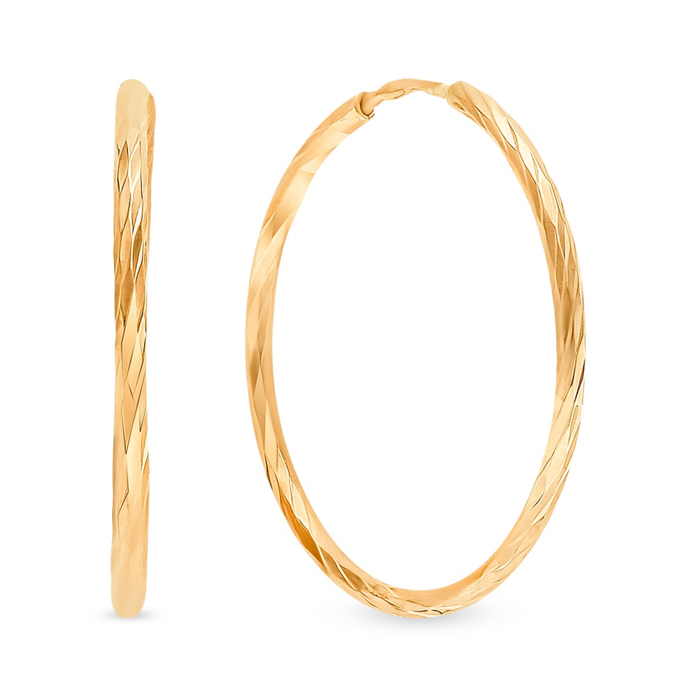 

Серьги конго из красного золота 585Gold 402004292, 402004292