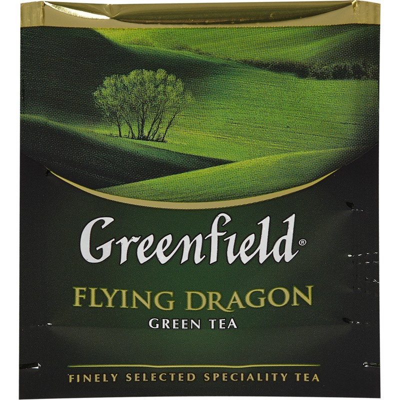

Чай Greenfield Flying Dragon зеленый фольгир.100пак/уп 0585-09 Т