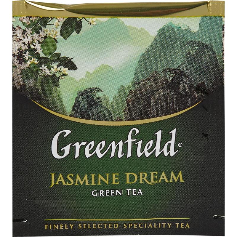 Чай Greenfield Jasmin Dream зеленый100пакуп 0586-09 Т 483₽