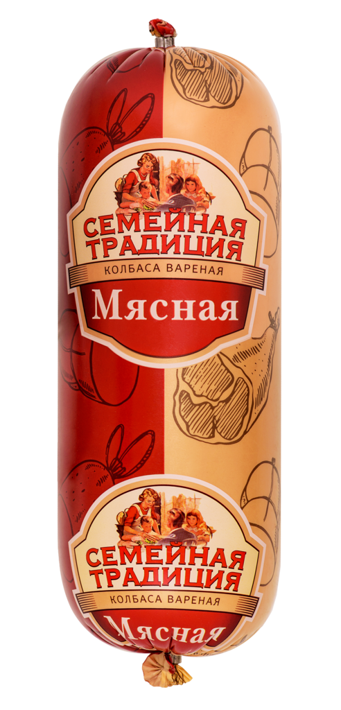 

Колбаса Семейная традиция Мясная вареная -450 г
