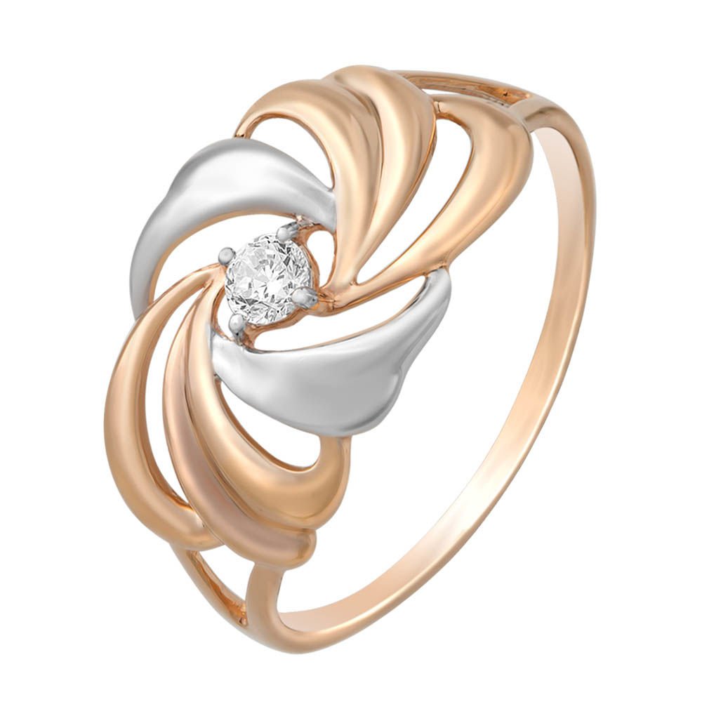 

Кольцо из красного золота с фианитом р.  585Gold 301007301, 301007301