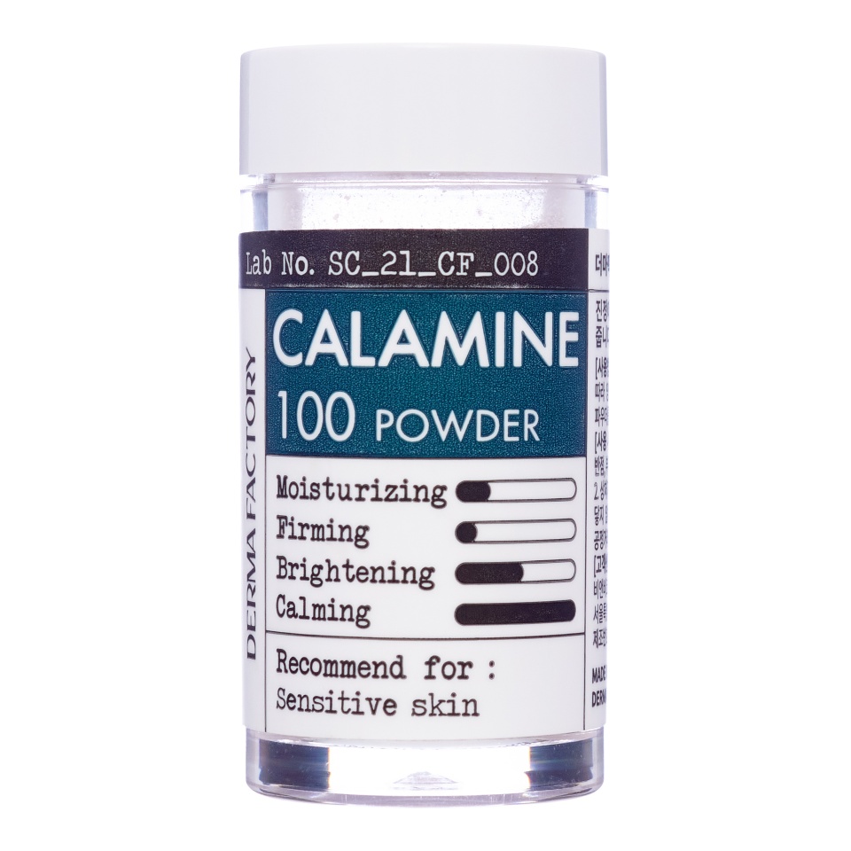 Сухой концентрат каламина Derma Factory Calamine 100 powder для ухода за кожей 6 г