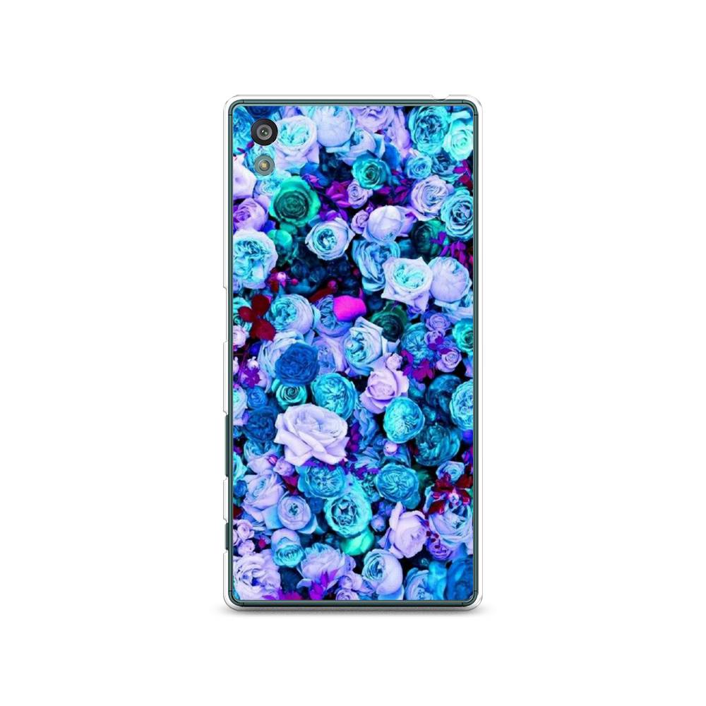 

Чехол на Sony Xperia Z5 (Z5 Dual) "Цветочный ковер", Фиолетовый, 52150-2