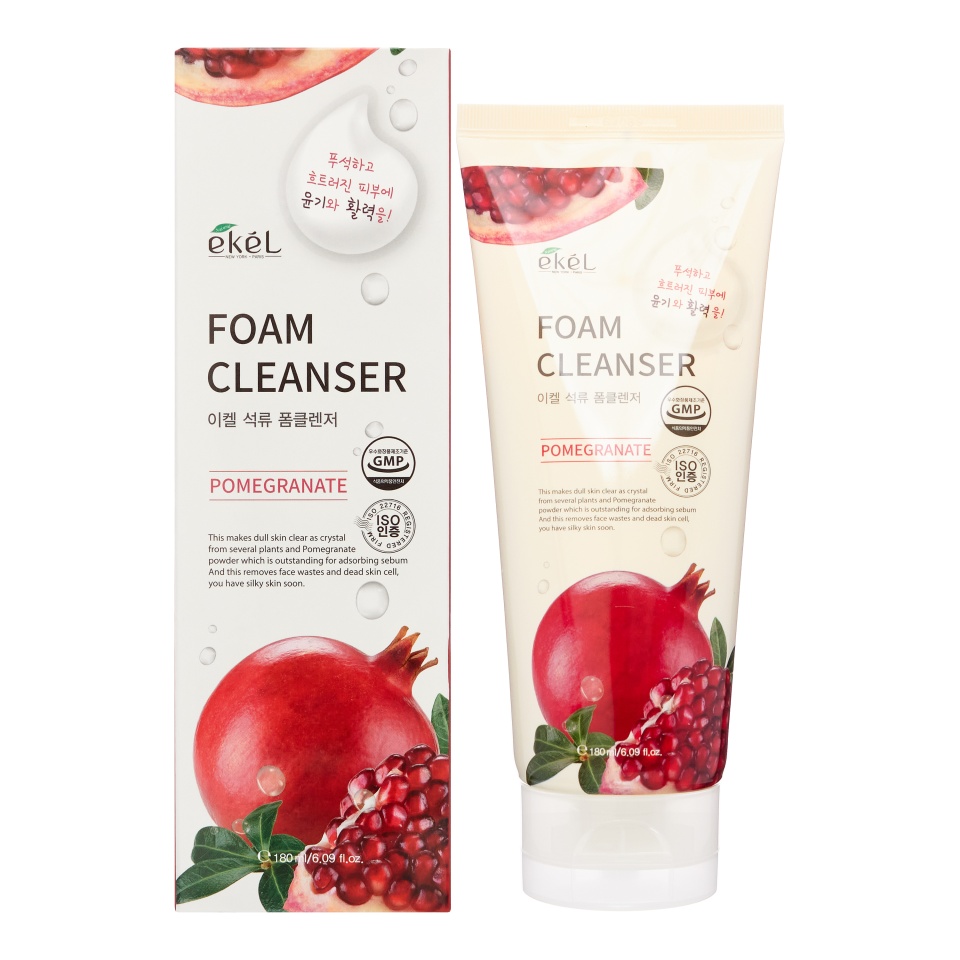 Пенка для умывания Ekel Foam Cleanser Pomegranate с эктрактом граната 180 мл 405₽