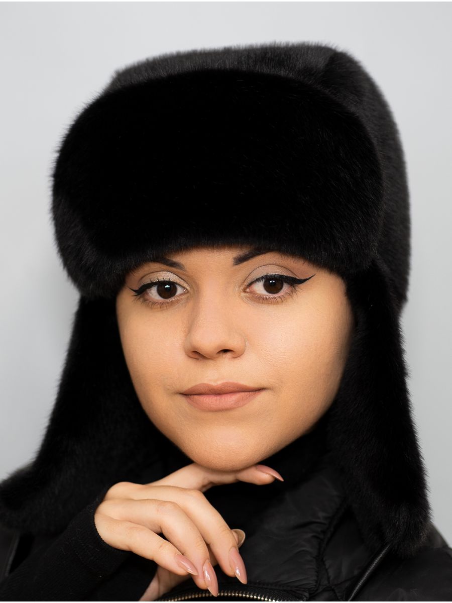 

Шапка женская Po-sezony 5454 черная, р.59-60, Черный, 5454