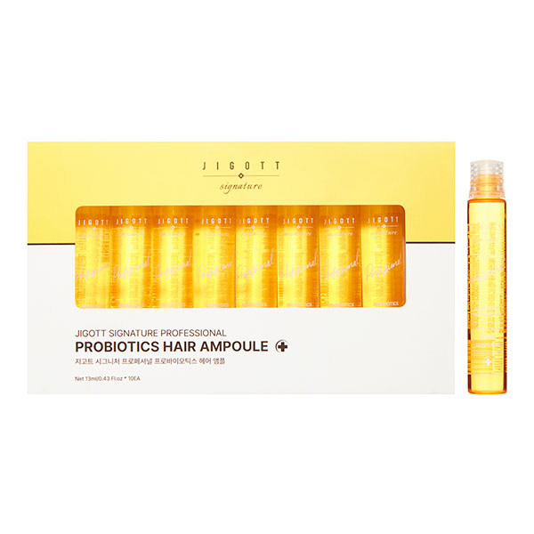 Сыворотка для волос Jigott Signature Professional Probiotics Hair Ampoule 10шт х 13мл