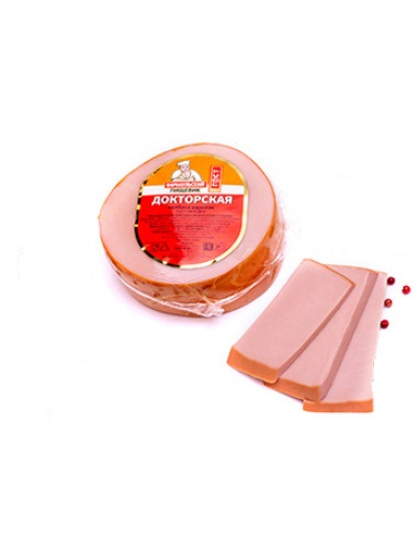 

Колбаса Барнаульский пищевик Докторская Синюга вареная -1 кг