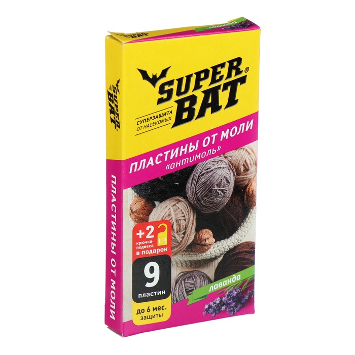 Пластины от моли Super Bat 5013261 83₽