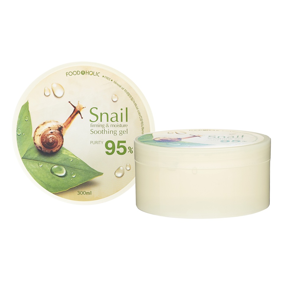 Увлажняющий гель FoodaHolic Snail Firming & Moisture Soothing Gel 95%