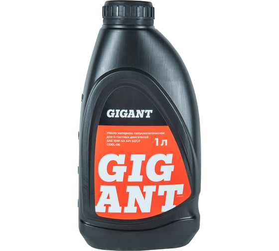 Масло 4-х тактное Gigant GDEL-06 32587410 10W40 1 л