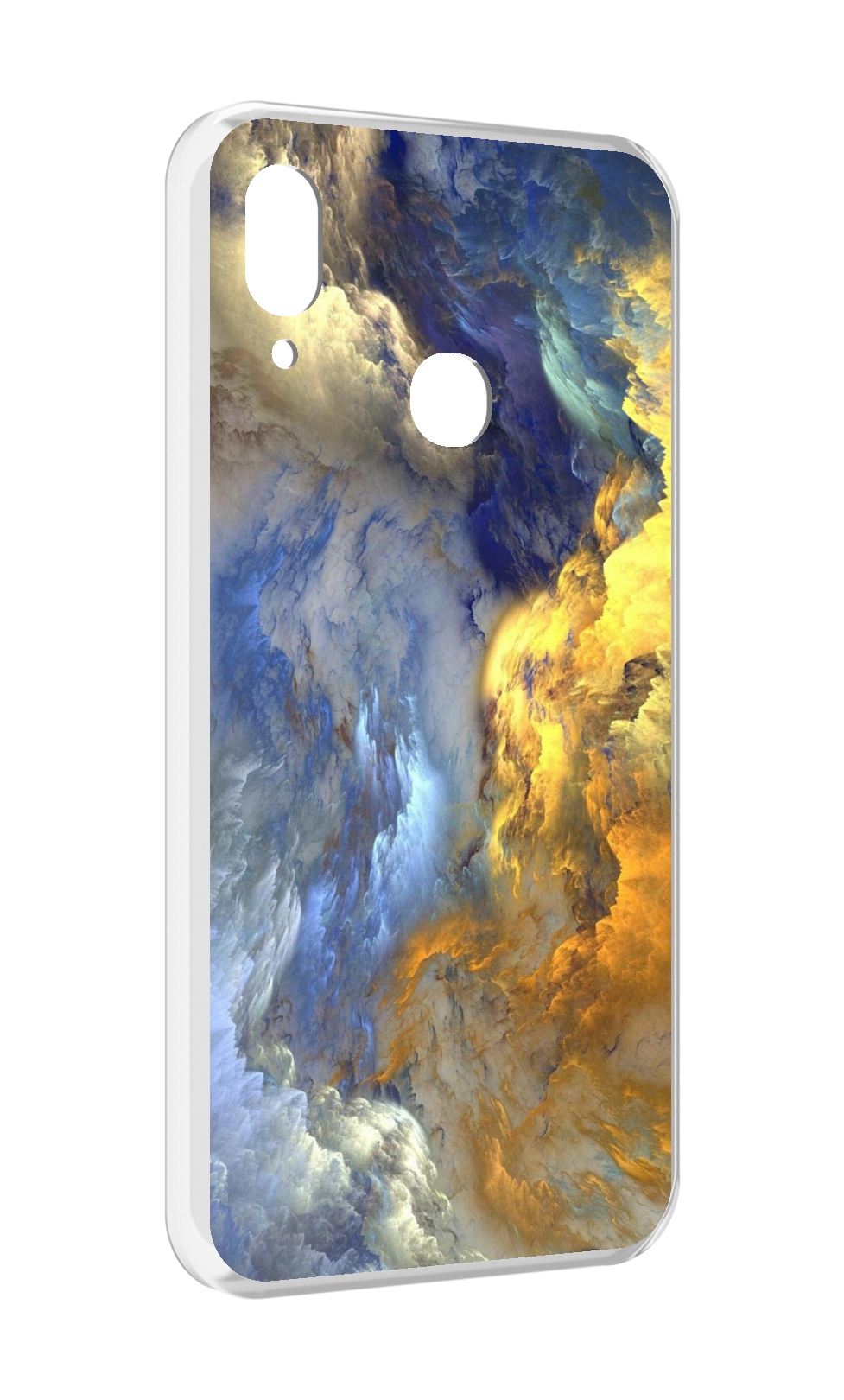 

Чехол MyPads мраморное небо для BQ BQ-6040L Magic, Прозрачный, Tocco