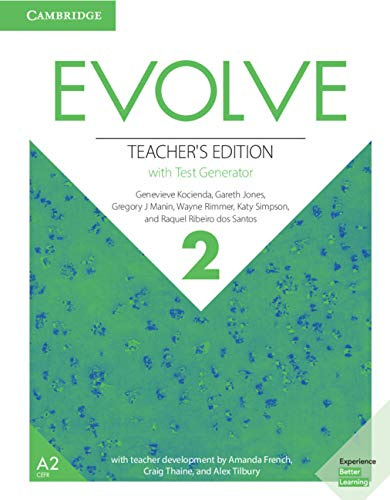 

Evolve 2 Teacher's Edition With Test Generator