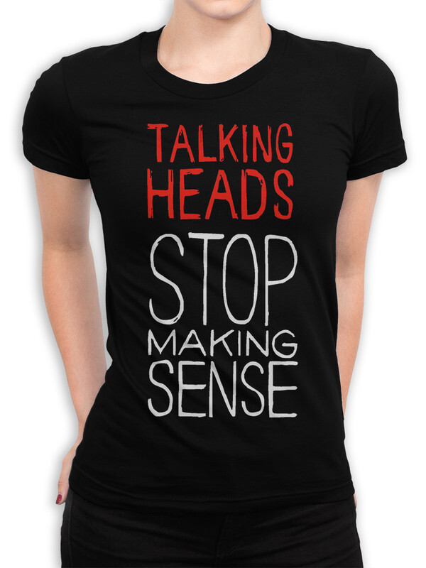 

Футболка женская Design Heroes Talking Heads - Stop Making Sense черная 2XL, Talking Heads - Stop Making Sense