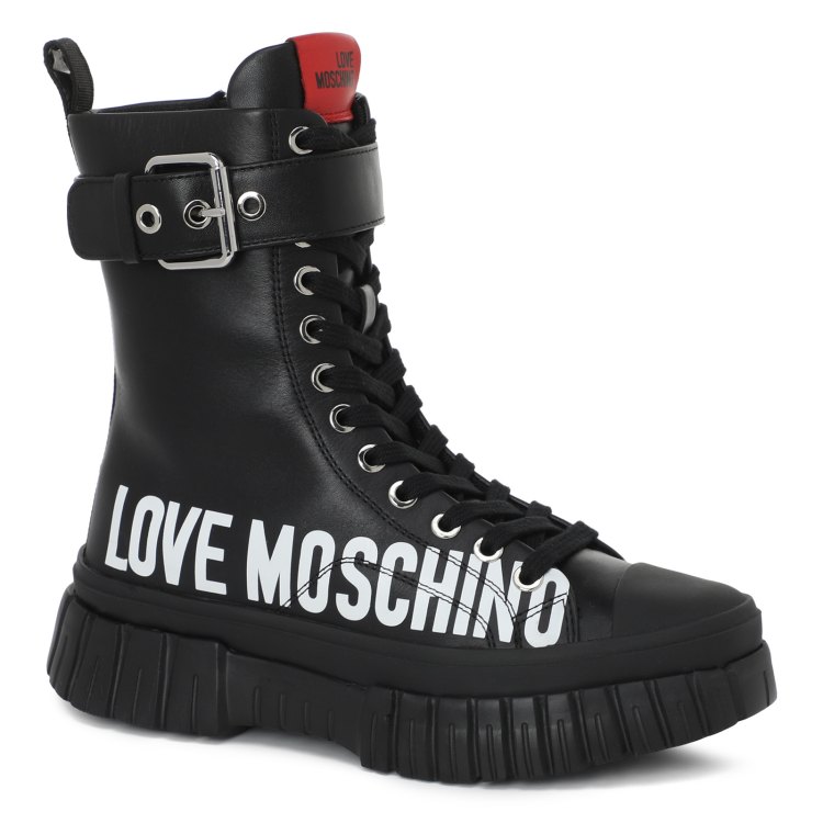 фото Ботинки женские love moschino ja15695g черные 35 eu