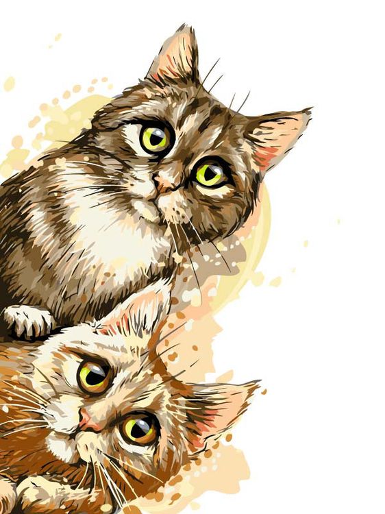 

Картина по номерам Фрея Коты- озорники, Фрея Коты- озорники