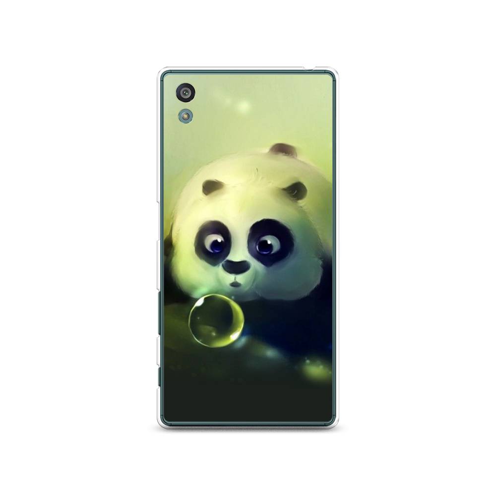 

Чехол на Sony Xperia Z5 (Z5 Dual) "Малыш панды", Зеленый;черный;серый, 52150-1
