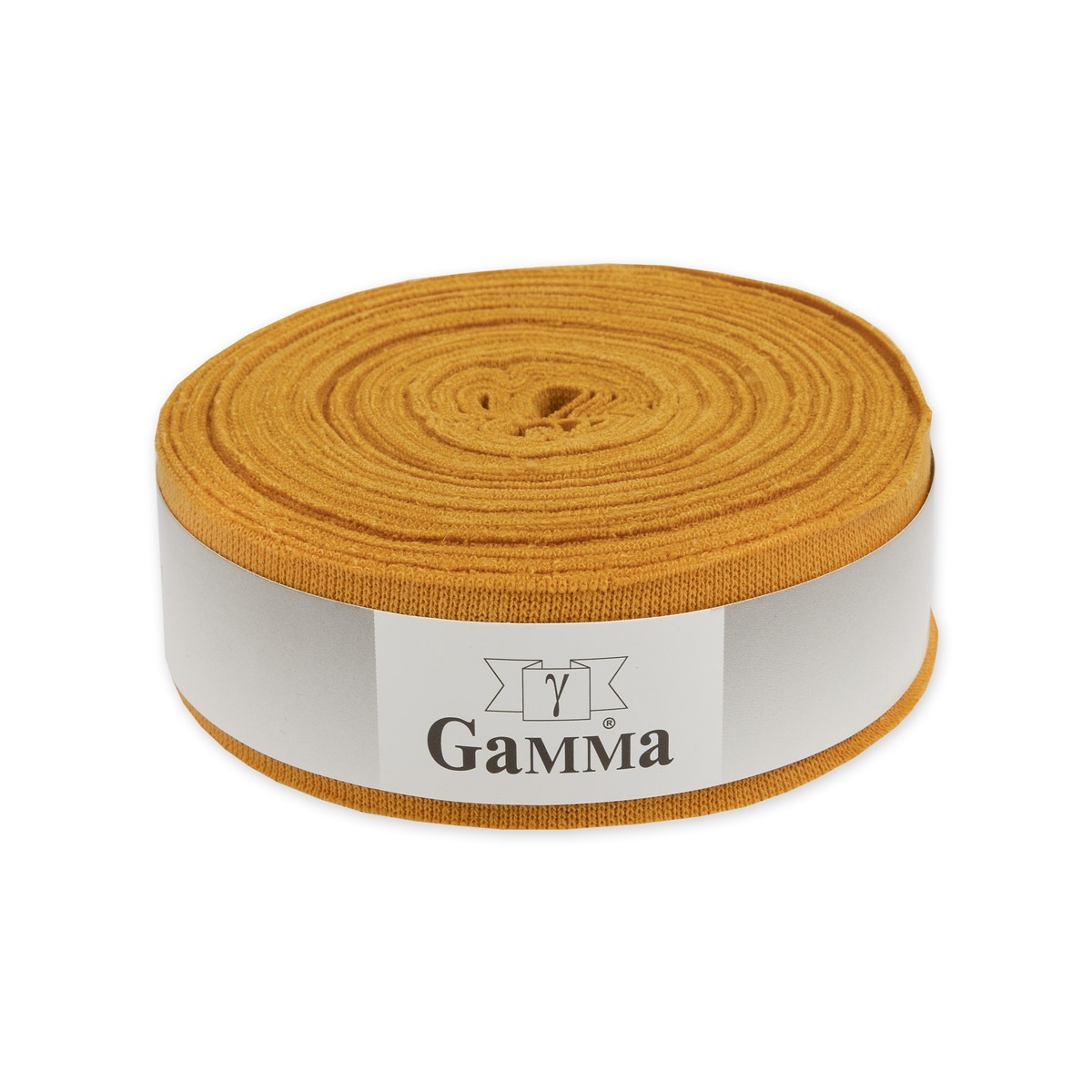 

Gamma 35 мм, трикотажная, 95% хлопок, 5% эластан, 10 м, № 005, горчичная