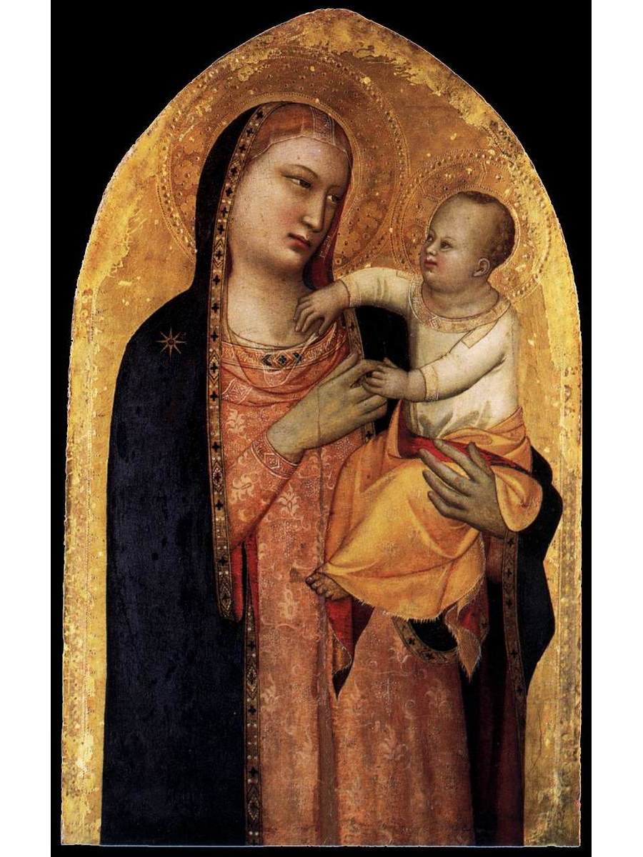 

Постер DRABS A2 Масо ди Банко Madonna and Child