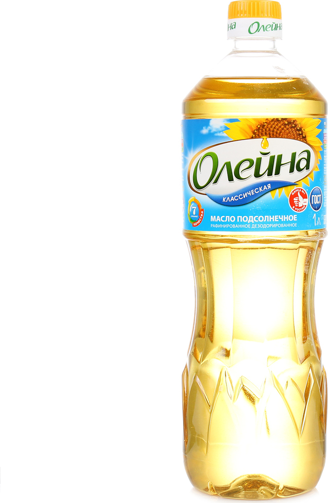 Подсолнечное масло Олейна Классическое 1 л