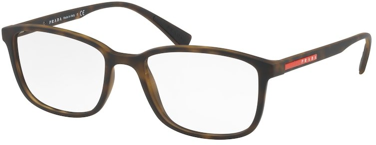 

Оправа для очков мужская PRADA LINEA ROSSA 0PS 04IV / 55 U611O1, коричневый, 0PS 04IV / 55 U611O1