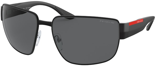 

Солнцезащитные очки мужские PRADA LINEA ROSSA 0PS 56VS / 62 1BO02G, черный, 0PS 56VS / 62 1BO02G