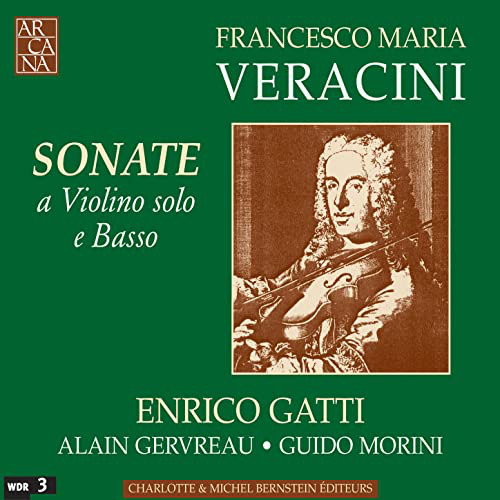 

Veracini. Violin Sonatas - Gatti, Gervreau and Morini (1 CD)