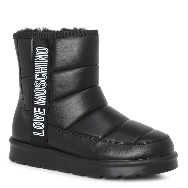 

Дутики женские Love Moschino JA24103H черные 41 EU, Черный, JA24103H