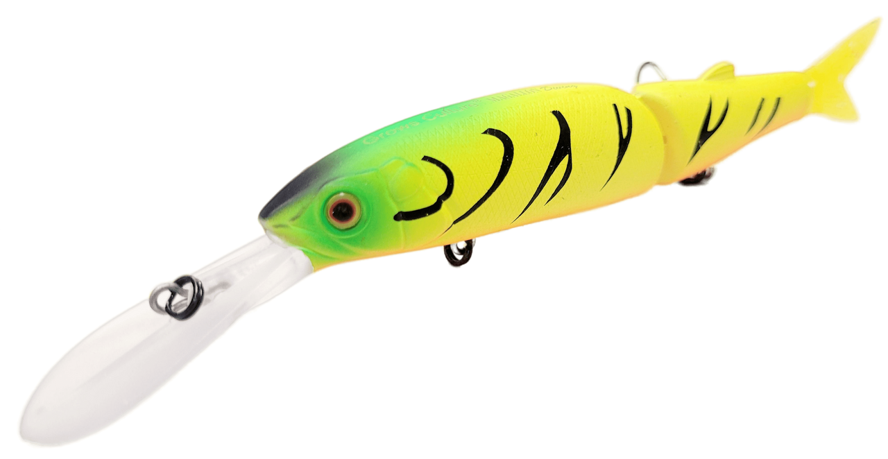 

Воблер Grows Culture Magallon Diving суспендер составной, длина 113 мм вес 16 гр цвет 19, Желтый, GCMagalon Dive110