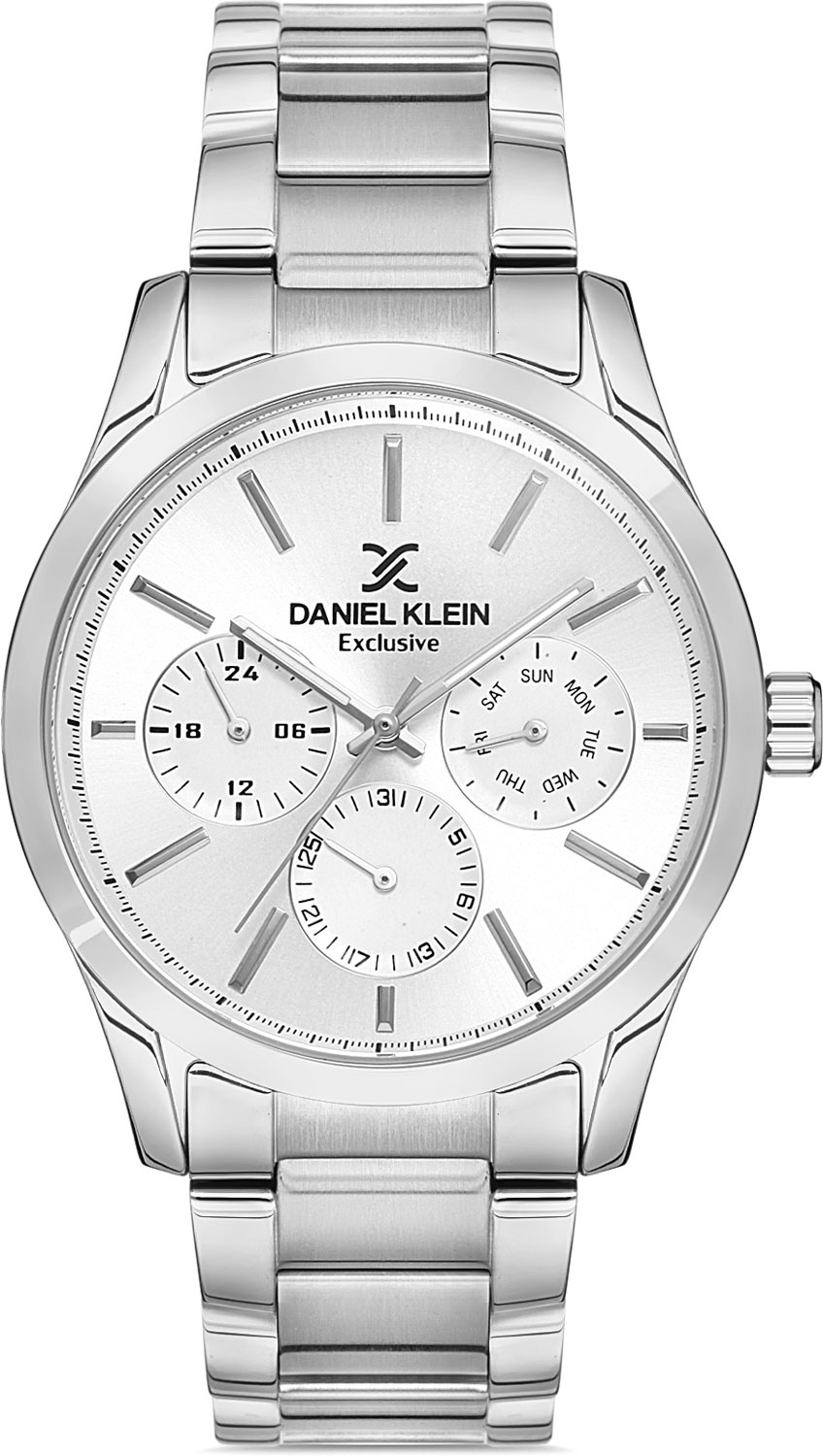 фото Наручные часы мужские daniel klein dk.1.12951-1 серебристые