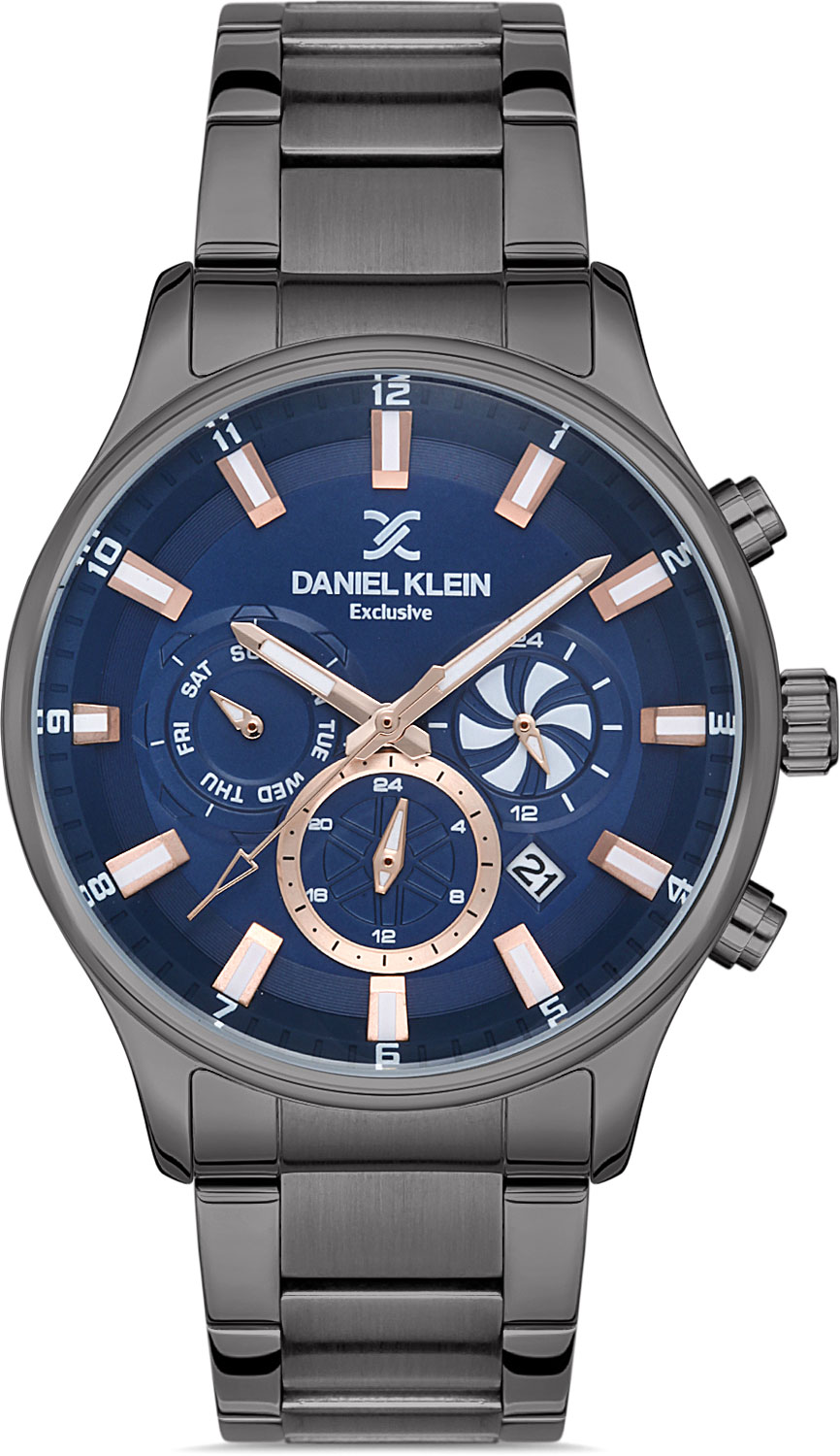 фото Наручные часы мужские daniel klein dk.1.12960-2 серые