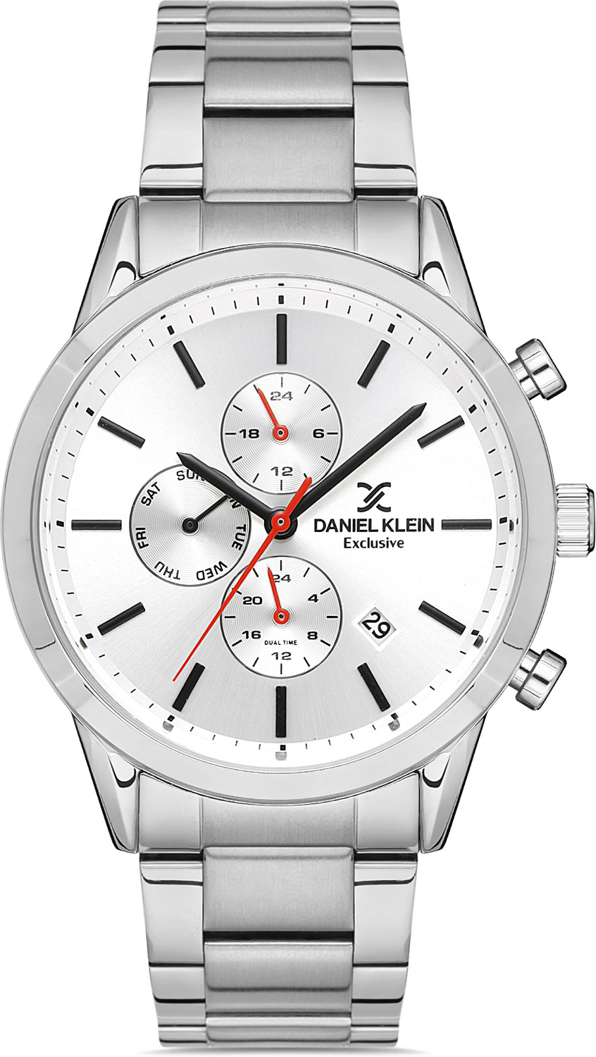 Наручные часы мужские Daniel Klein DK.1.12961-1 серебристые