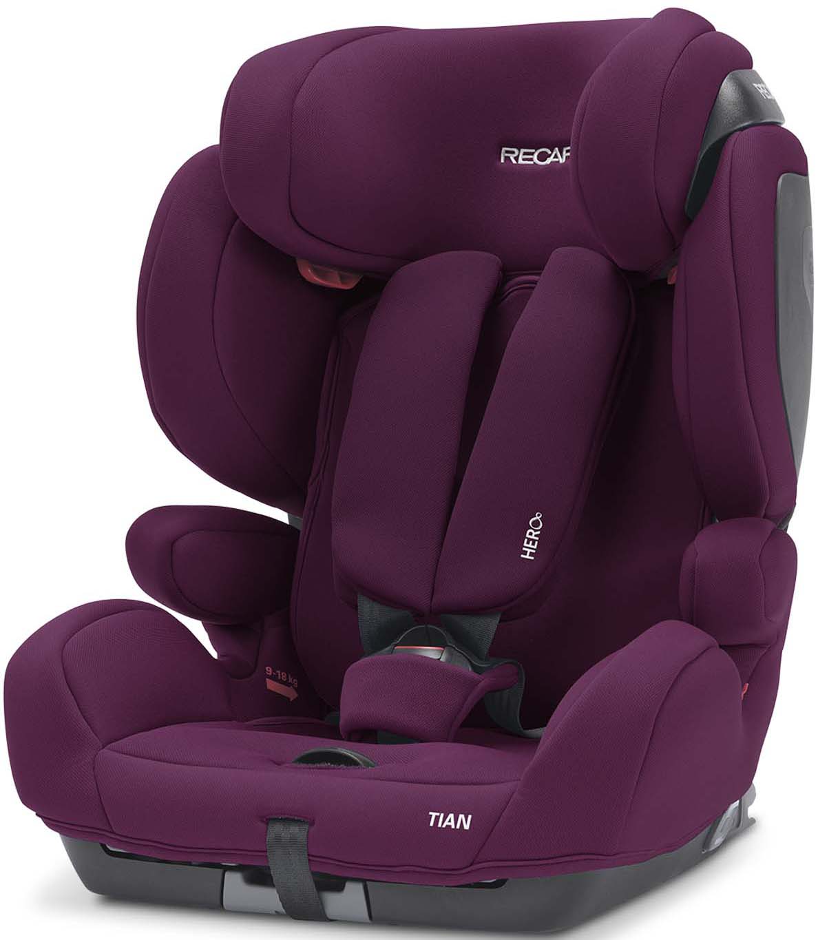 фото Автокресло recaro tian, гр. 1/2/3, расцветка core very berry