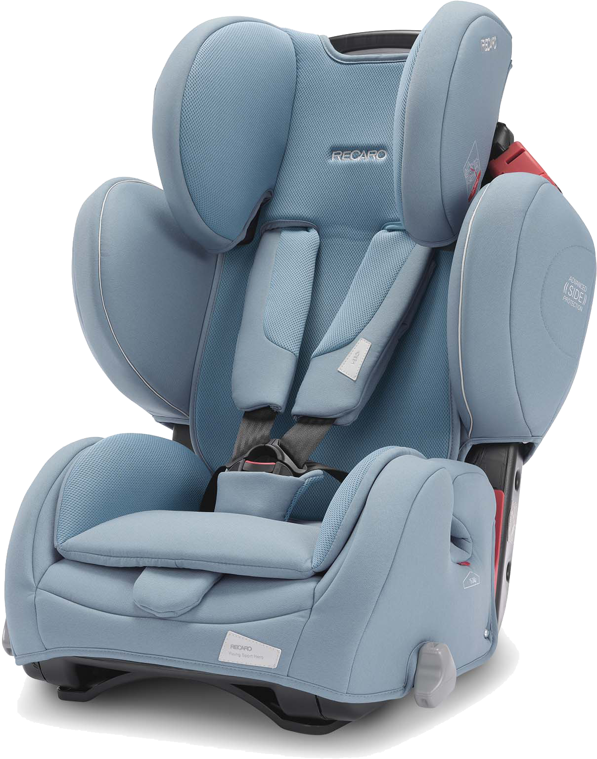 фото Автокресло recaro young sport hero, гр. 1/2/3, расцветка prime frozen blue