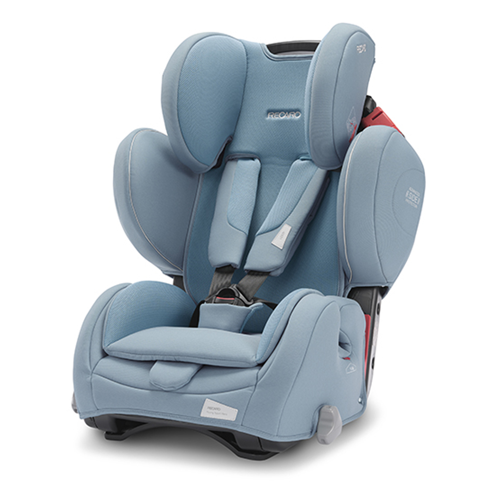 фото Автокресло recaro young sport hero, гр. 1/2/3, расцветка prime frozen blue