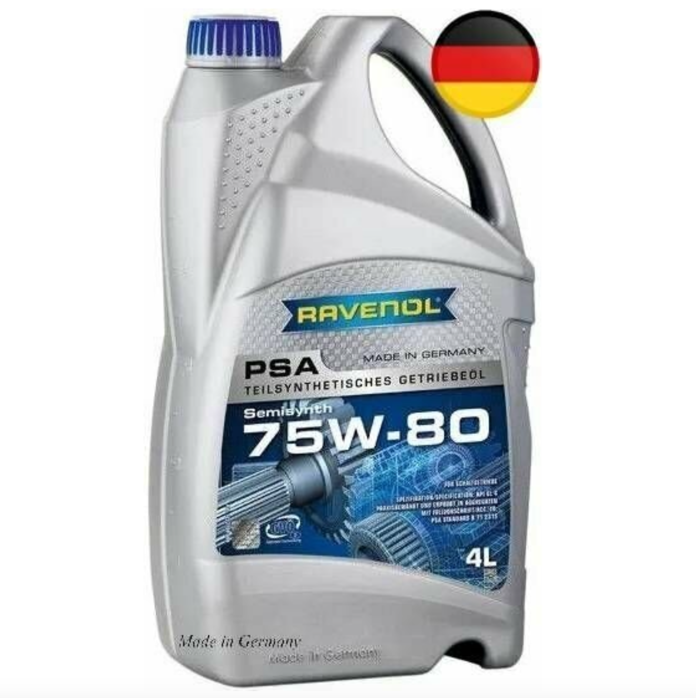 

Масло трансмиссионное Ravenol Psa 75w80 4л