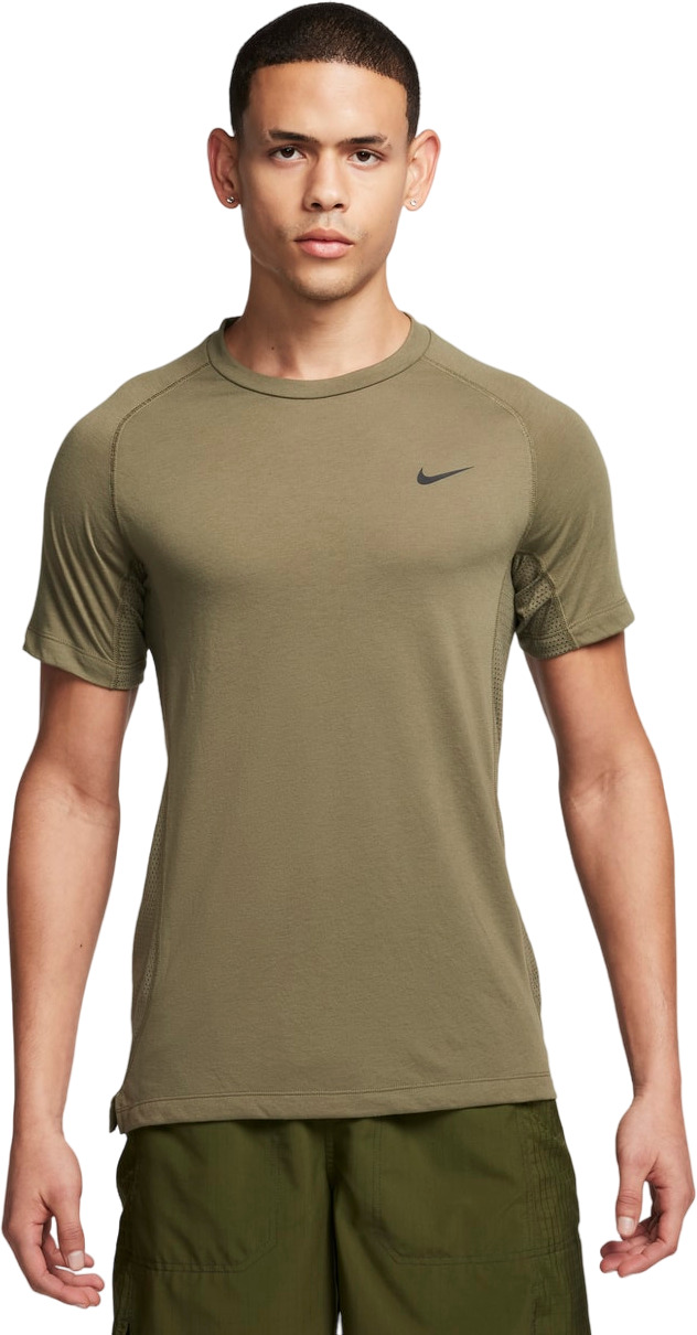 

Футболка мужская Nike M NK DF FLEX REP SS TOP хаки S, M NK DF FLEX REP SS TOP