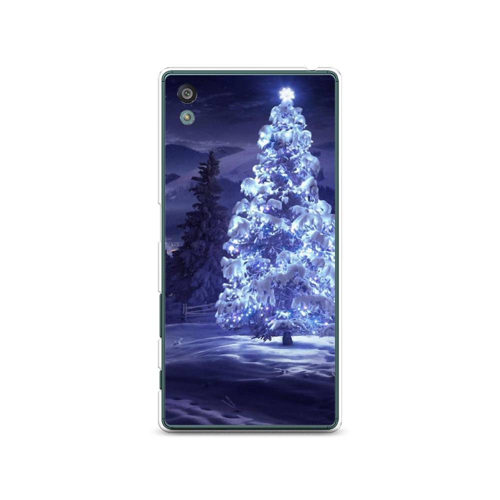 

Чехол на Sony Xperia Z5 (Z5 Dual) "Зима 4", Синий;черный;белый, 52150-2