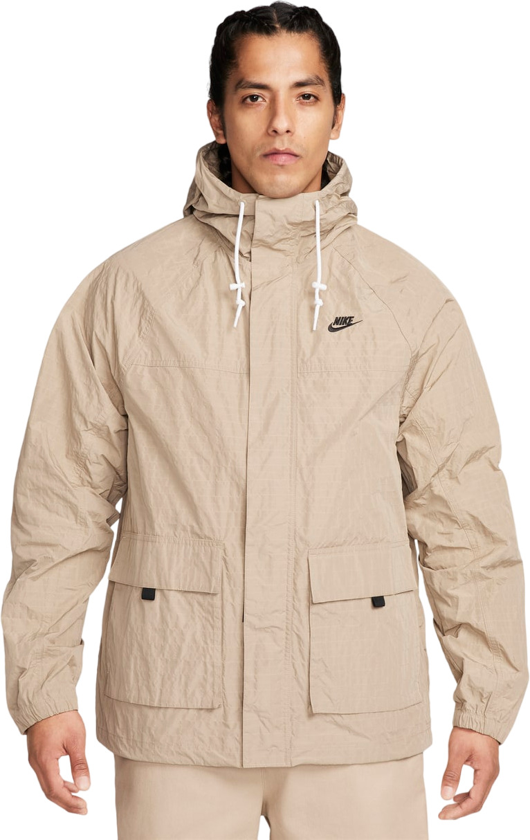 

Куртка мужская Nike M NK CLUB BOWLINE JACKET бежевая L, Бежевый, M NK CLUB BOWLINE JACKET