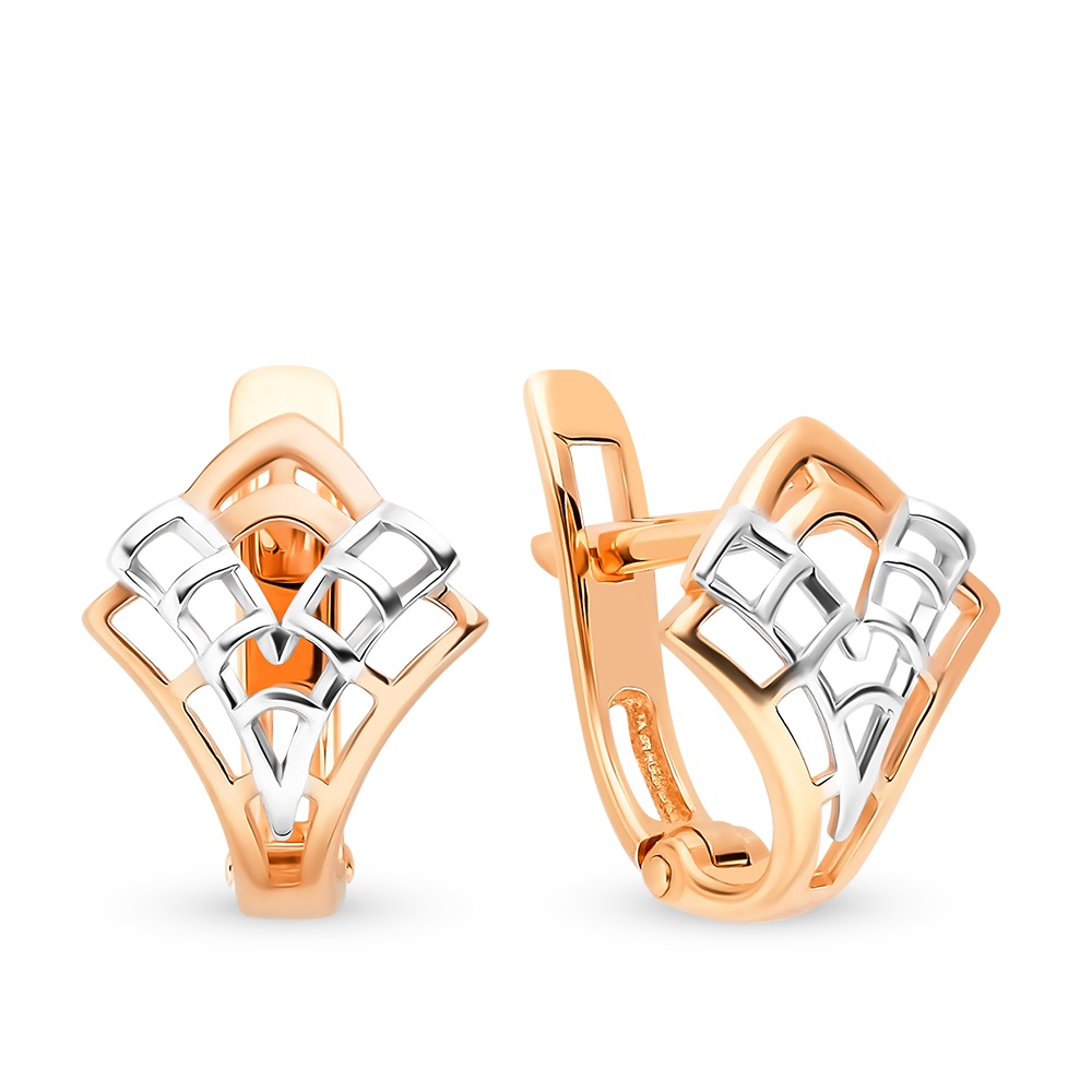 

Серьги из красного золота 585Gold 402004278, 402004278