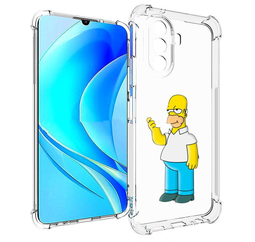 

Чехол MyPads гомер-симпсон для Huawei Nova Y70 / Nova Y70 Plus (MGA-LX9N), Прозрачный, Tocco
