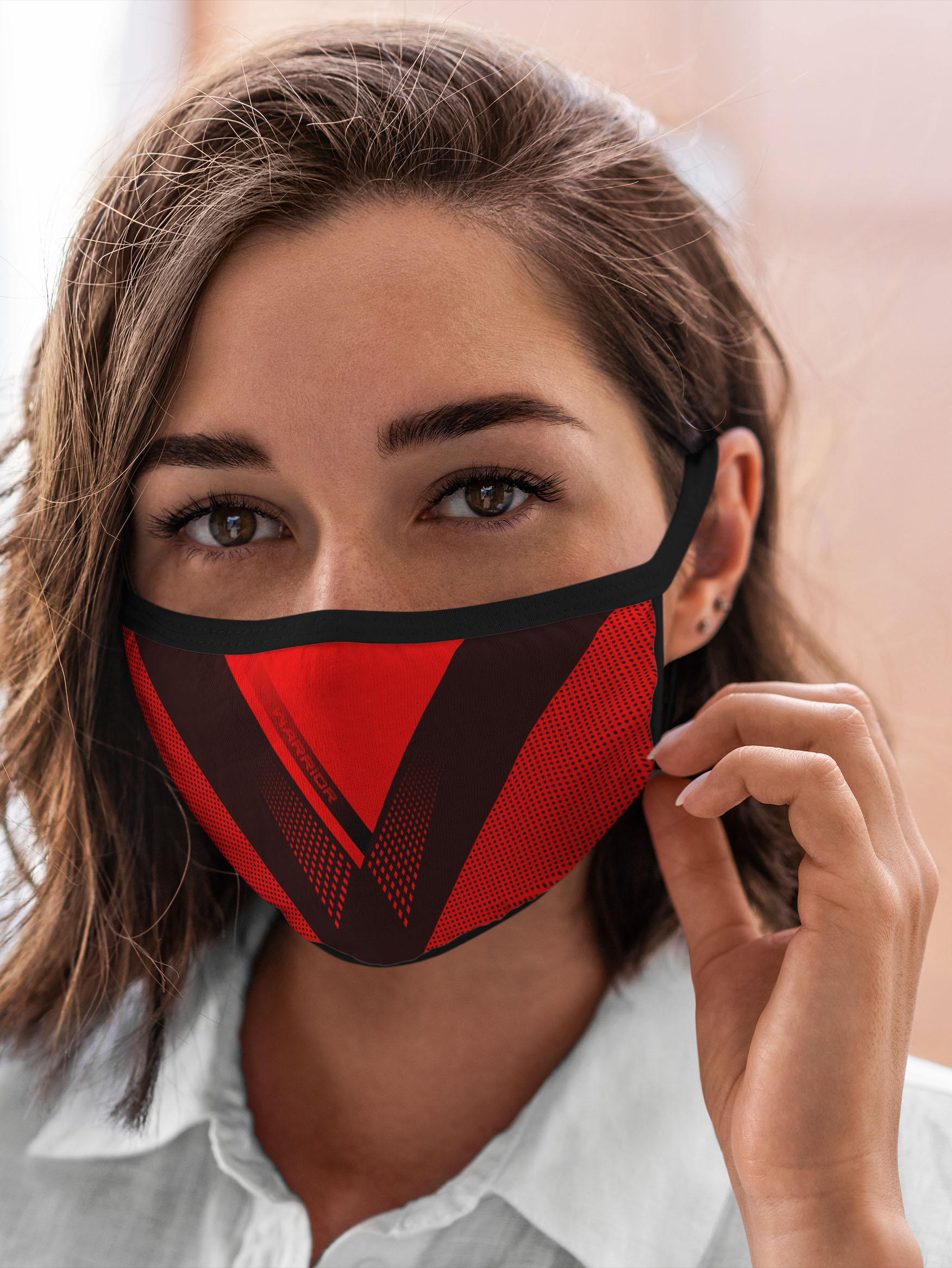 

Многоразовая маска унисекс Burnettie Единоборства Warrior, Разноцветный, Единоборства Warrior