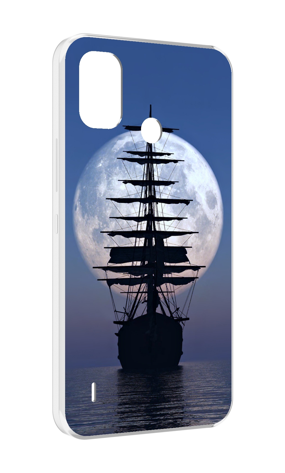 

Чехол MyPads Парус-в-море для Itel A48, Прозрачный, Tocco