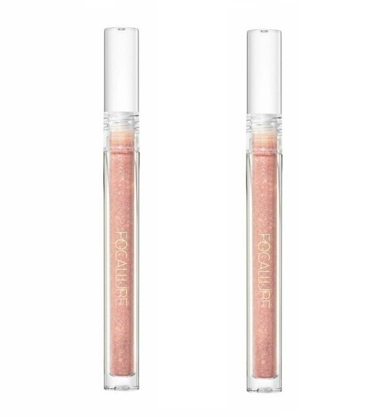 Тени Focallure для век жидкие с глиттером Glittering Liquid Eyeshadow тон G02 1.5 г 2 шт